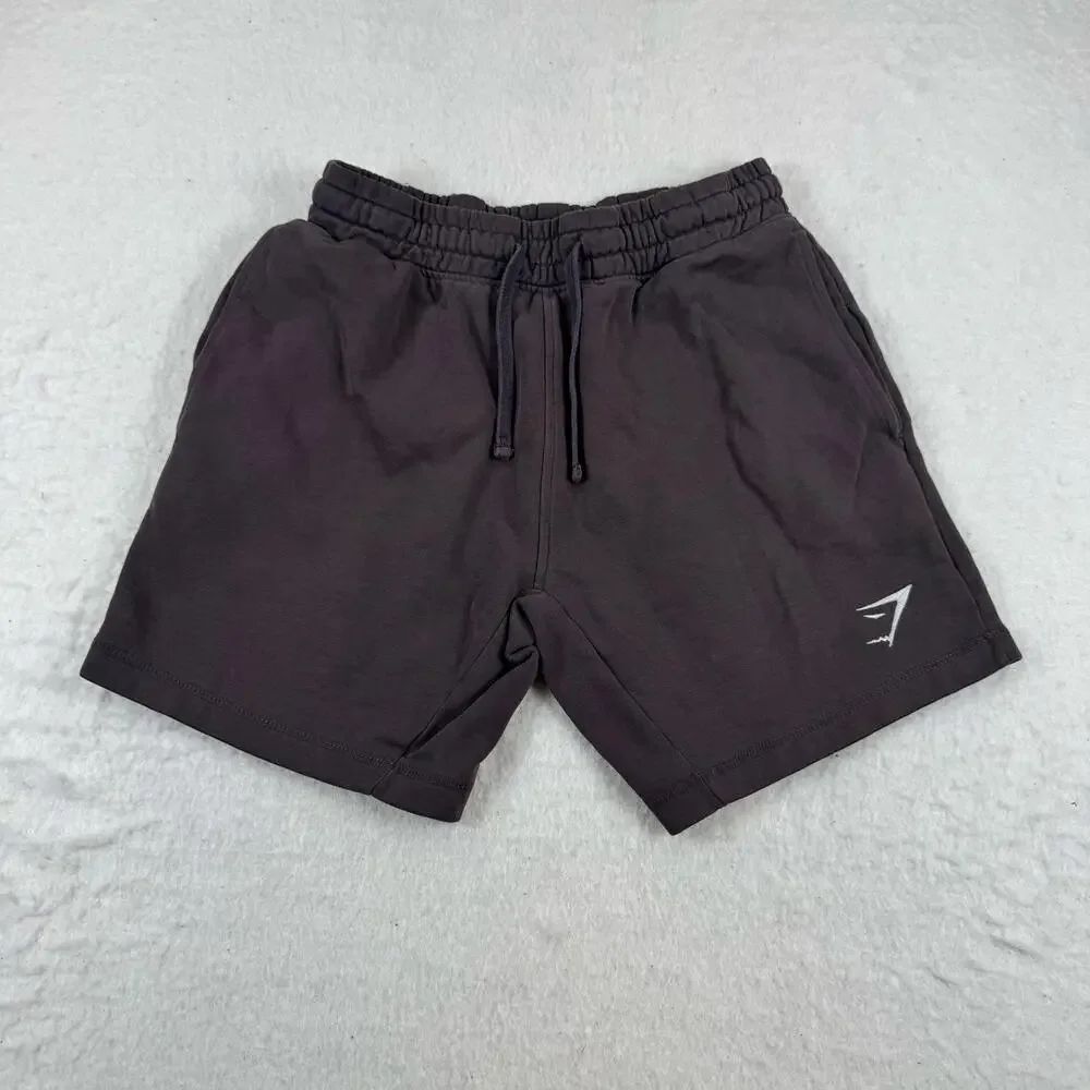 Gymshark Shorts Womens Size XS Gray Fleece Sweat 6 Inseam Athletic Training